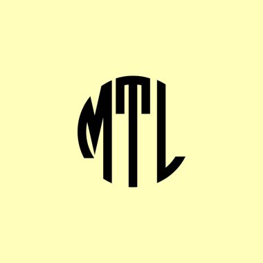 Yaratıcı Yuvarlak Baş harfler MTL logosu. Bu başlangıç için hangi şirket veya markanın adı uygun olacaktır.