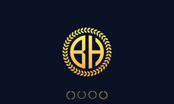 Organisatie Afgeronde Initiële Letters Logo Vectorillustratie — Stockvector