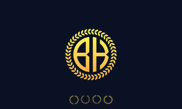 Organisatie Afgeronde Initiële Brieven Logo Vectorillustratie — Stockvector