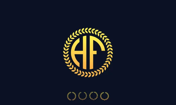 Логотип Организации Rounded Initial Letters Векторная Иллюстрация — стоковый вектор