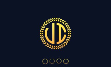 Organizasyon Yuvarlak Harfler VI logosu. Vektör illüstrasyonu