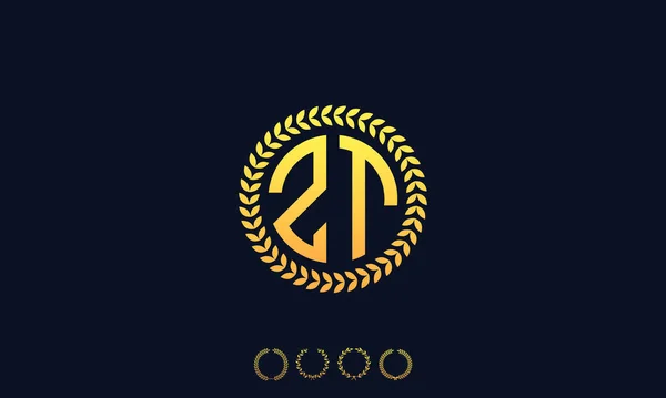 Organização Arredondado Cartas Iniciais Logotipo Ilustração Vetorial —  Vetores de Stock