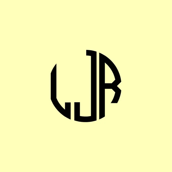 Креативные Инициальные Буквы Ljr Будет Подходящим Какой Компании Торговой Марки — стоковый вектор