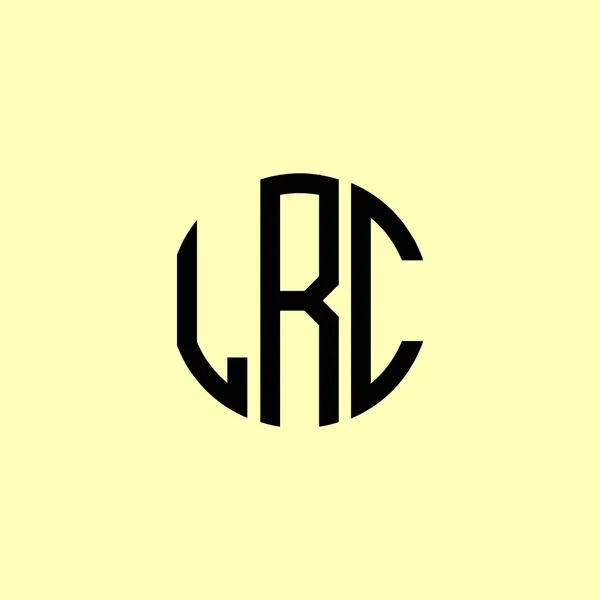 创用创用首字母Lrc标志 这将是合适的哪家公司或品牌开始这些初始的 — 图库矢量图片