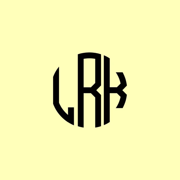 创用的初始字母Lrk标志 这将是合适的哪家公司或品牌开始这些初始的 — 图库矢量图片