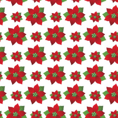 Noel Kusursuz Desen Tasarımı. Vektör İllüstrasyonu