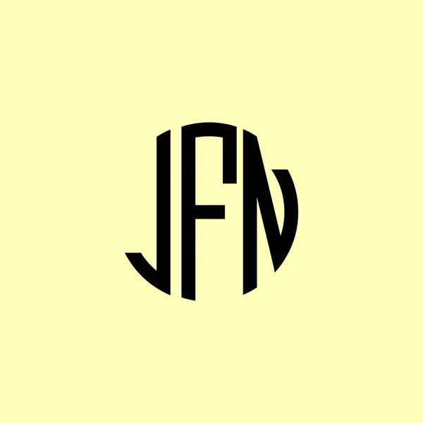 Jf logo design imágenes de stock de arte vectorial | Depositphotos