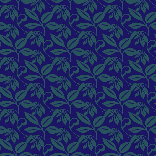 Çiçeksiz Desen Tasarımı. Vektör illüstrasyonu