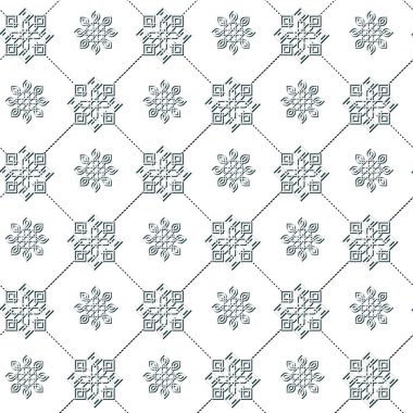 Kusursuz İslami Desen Tasarımı. Vektör illüstrasyonu