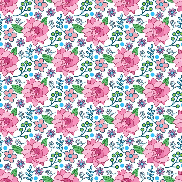 Camellia Flor Flor Esquivar Con Diseño Patrón Sin Costura Punto — Vector de stock