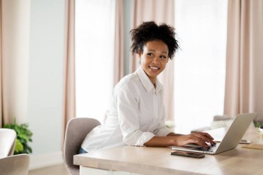 Öğrenci evde online öğreniyor. Konfor ve iş yeri. Serbest çalışan biri müşterilerine e-posta ile bir mesaj basar. Blogcu bir dizüstü bilgisayar üzerinde çalışıyor. Tasarımcı internette bir tarayıcıda sörf yapıyor.