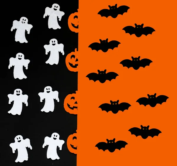 Halloween Halloween Backgrounds Black Yellow — Stock Photo, Image