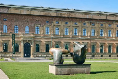 Munich, Bavaria, Germany - April 24, 2021: Alte Pinakothek clipart