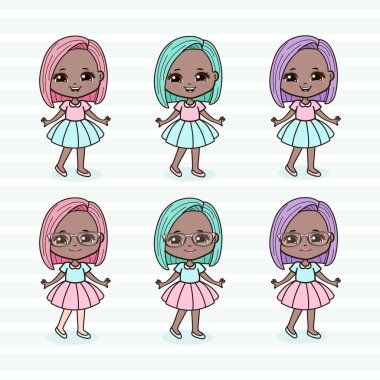 Şirin Küçük Kızlar Çizimi