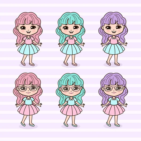 Şirin Küçük Kızlar Çizimi