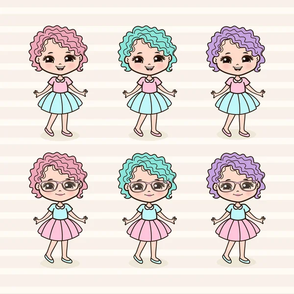 Şirin Küçük Kızlar Çizimi