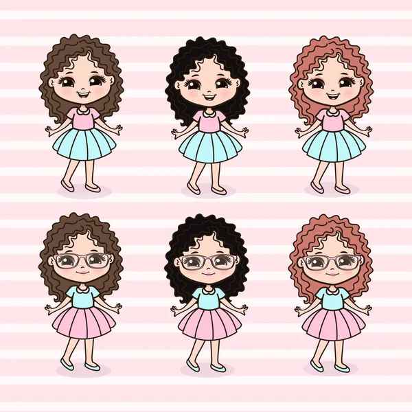 Şirin Küçük Kızlar Çizimi