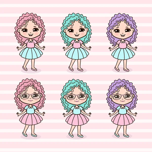 Şirin Küçük Kızlar Çizimi