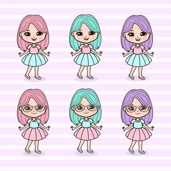 Şirin Küçük Kızlar Çizimi