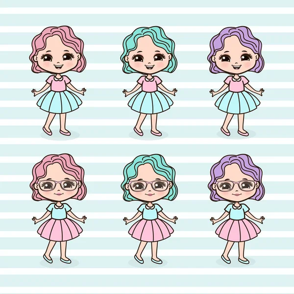 Şirin Küçük Kızlar Çizimi