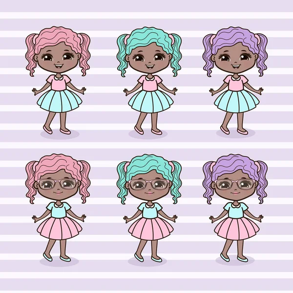 Şirin Küçük Kızlar Çizimi