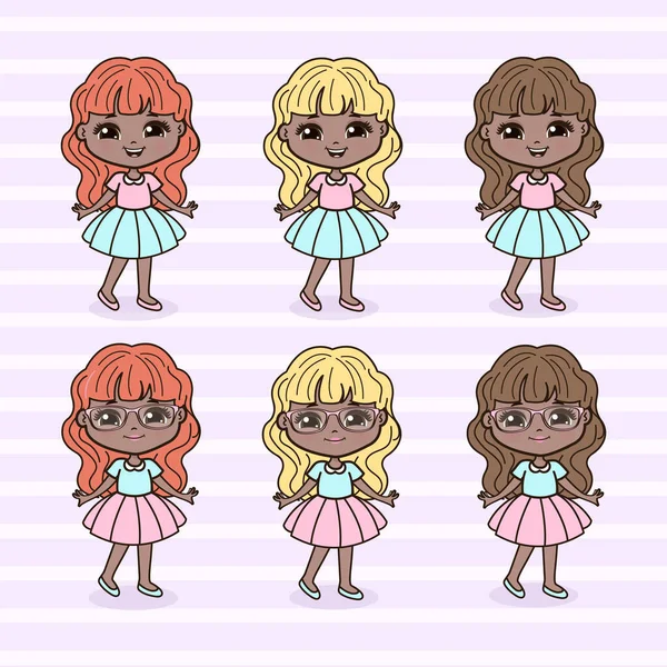 Şirin Küçük Kızlar Çizimi