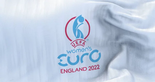 London May 2022 Flag Uefa European Womens Football Championship Euro — Stock Photo, Image