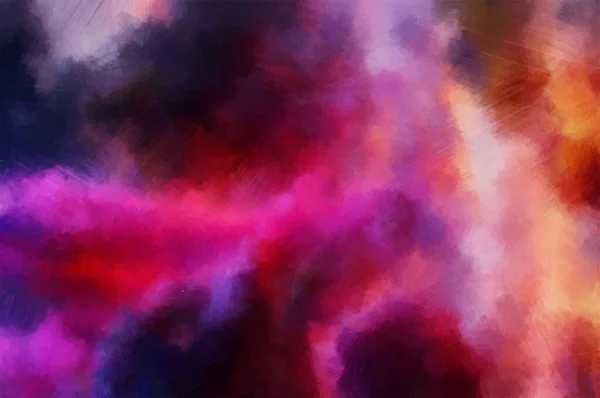 色彩艳丽的水彩背景 抽象的无色鱼群矢量 — 图库矢量图片