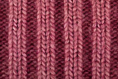 yün örülmüş arka plan pembesi yakın plan