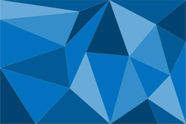 soyut arkaplan mavi açık mavi üçgenler