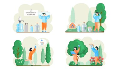 Plastik şişelerde su içmek, ev suyu filtresi almak sağlık ve uzun yaşam için anahtardır.