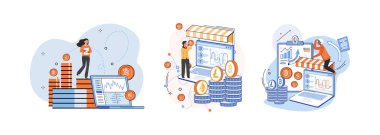 Kripto döviz platformu ve blok zinciri. Bitcoin madencilik, döviz platformu, yatırım teknolojisi