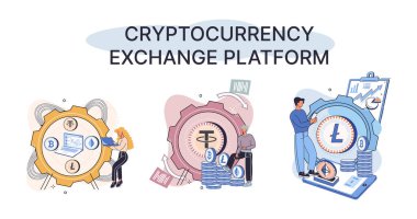 Kripto döviz platformu ve blok zinciri. Bitcoin madencilik, döviz platformu, yatırım teknolojisi