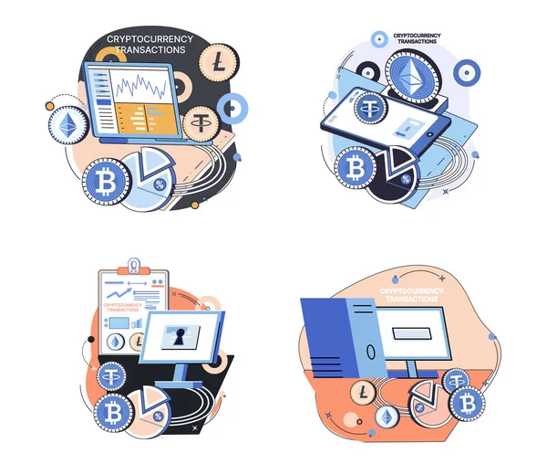 Kripto döviz platformu ve blok zinciri. Bitcoin madencilik, döviz platformu, yatırım teknolojisi