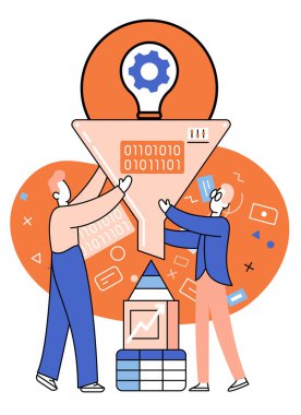 Stratejik kararlar almak için analitik bilgi toplayan ticari istihbarat veri analizi