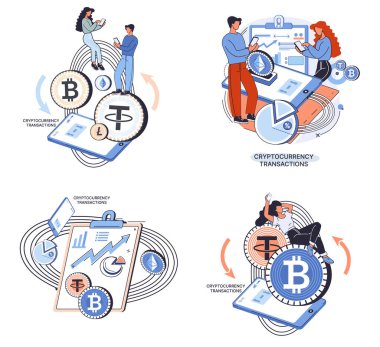 Kripto döviz platformu ve blok zinciri. Bitcoin madencilik, döviz platformu, yatırım teknolojisi