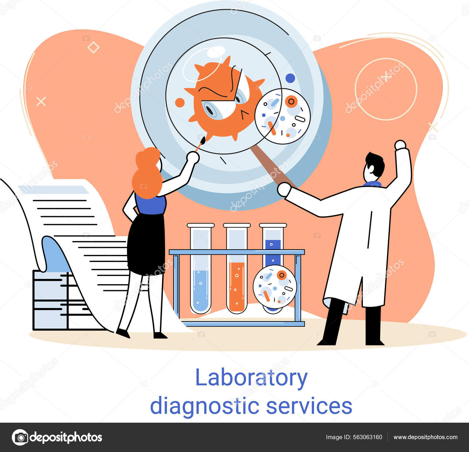 Laboratory diagnostic services, health indicators research, treatment