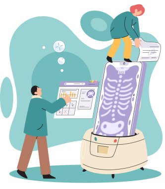 Çevrimiçi tıbbi hizmetler mobil uygulama, danışma ve reçeteli ilaç, teşhis