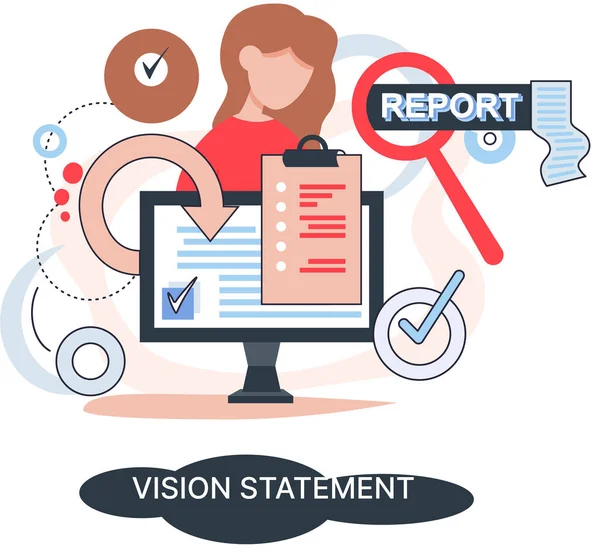 Vizyon beyanı, ana iş fikrinin tanımı, iş formatı, rakiplere karşı avantaj