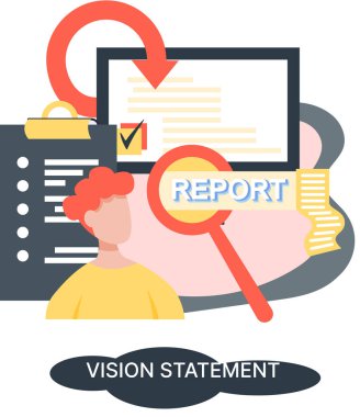 Vizyon beyanı, ana iş fikrinin tanımı, iş formatı, rakiplere karşı avantaj