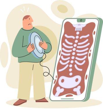 Çevrimiçi tıbbi hizmetler mobil uygulama, danışma ve reçeteli ilaç, teşhis