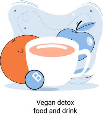 Vegan detoks yiyecek ve içecek. Zayıflamak için sağlıklı bir diyet kokteyli olarak yeşil smoothie.