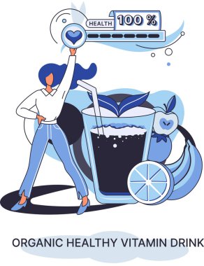 Organik sağlıklı vitamin içeceği, vejetaryen fındık sütü. Alternatif metaforun vejetaryen ürünü