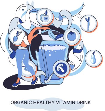 Organik sağlıklı vitamin içeceği, vejetaryen fındık sütü. Alternatif metaforun vejetaryen ürünü