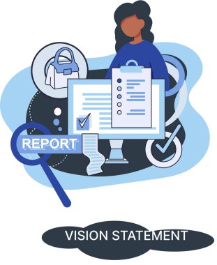 Vizyon beyanı, ana iş fikrinin tanımı, iş formatı, rakiplere karşı avantaj