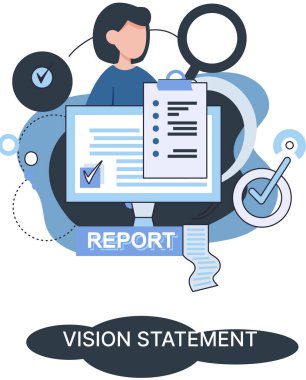 Vizyon beyanı, ana iş fikrinin tanımı, iş formatı, rakiplere karşı avantaj