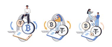 Kripto döviz platformu ve blok zinciri. Bitcoin madencilik, döviz platformu, yatırım teknolojisi