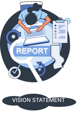 Vizyon beyanı, ana iş fikrinin tanımı, iş formatı, rakiplere karşı avantaj