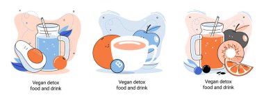 Organik vitamin içeceği zayıf insanları zayıflatmak için sağlıklı bir diyet kokteyli. Vegan detoks yiyecek ve içki metaforu.