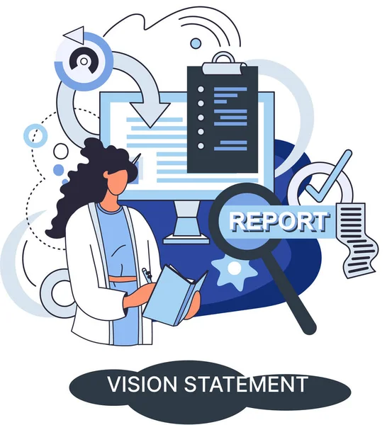 Vizyon beyanı, ana iş fikrinin tanımı, iş formatı, rakiplere karşı avantaj